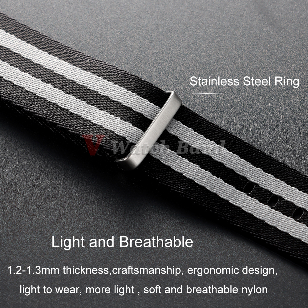 XL Super Long Size 330mm Nylon - Perlon Strap Woven avis et prix
