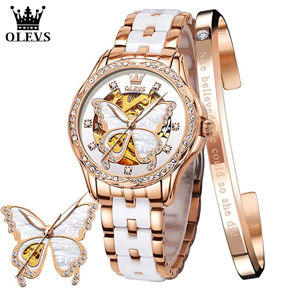 OLEVS Women's Automatic Watche - Butterfly Clasp Deployant avis et prix
