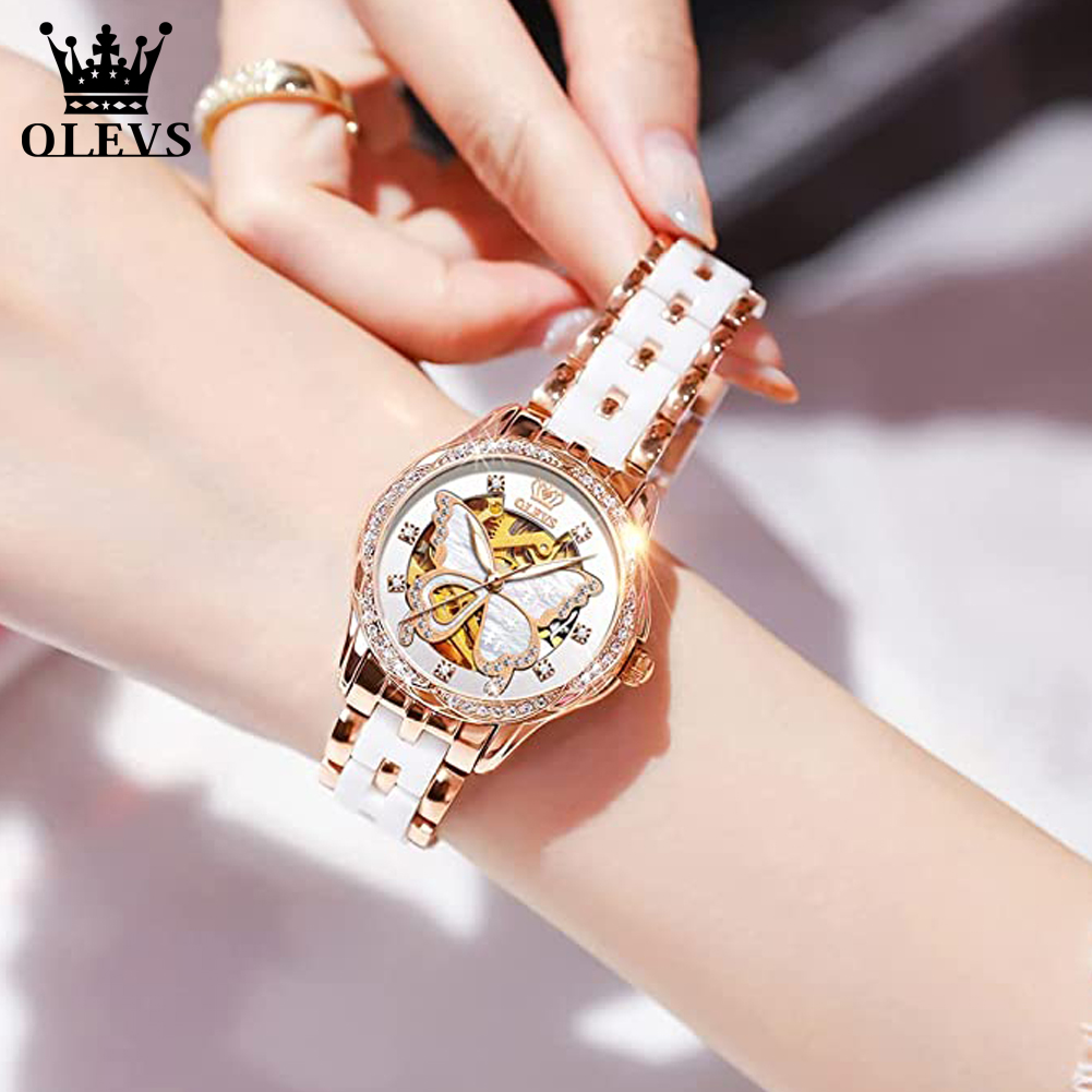 OLEVS Women's Automatic Watche - Butterfly Clasp Deployant avis et prix