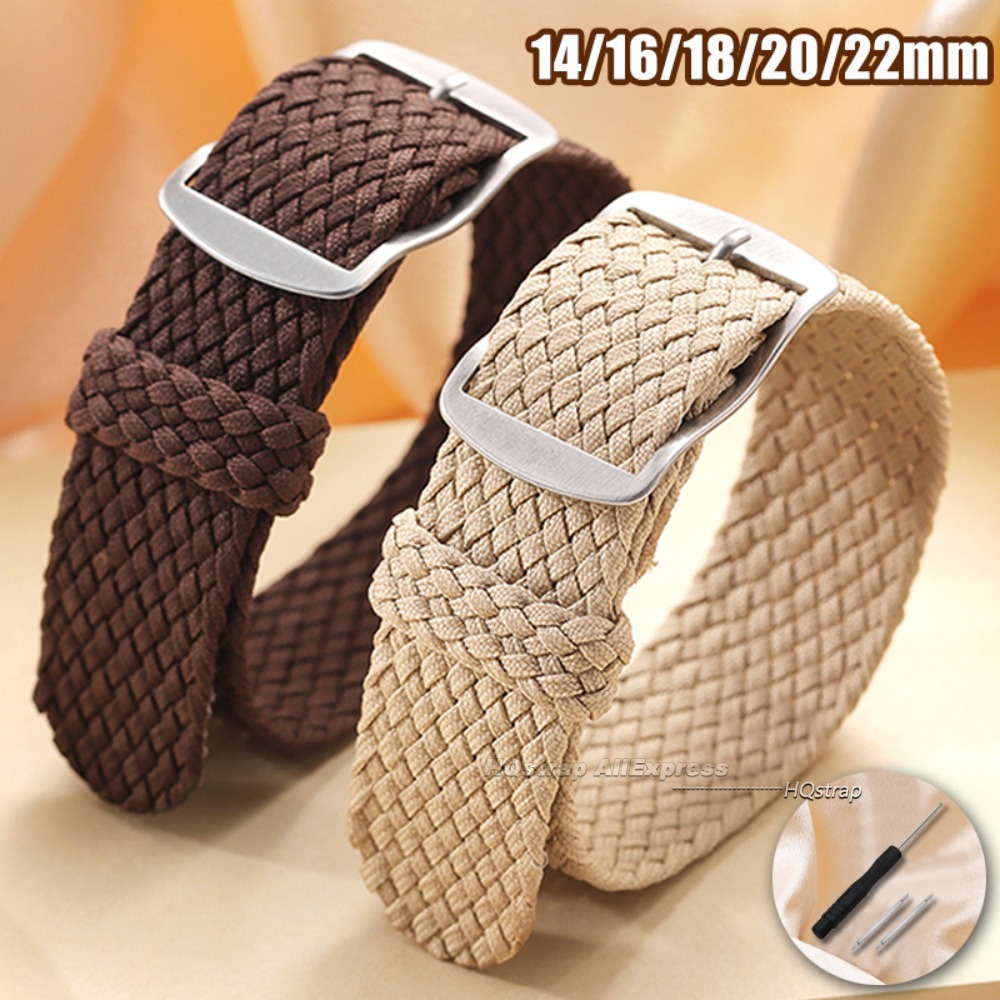 Nylon Woven Canvas Watch Band  - Perlon Strap Woven avis et prix