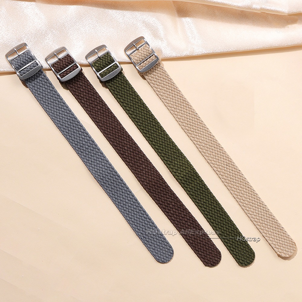 Nylon Woven Canvas Watch Band  - Perlon Strap Woven avis et prix